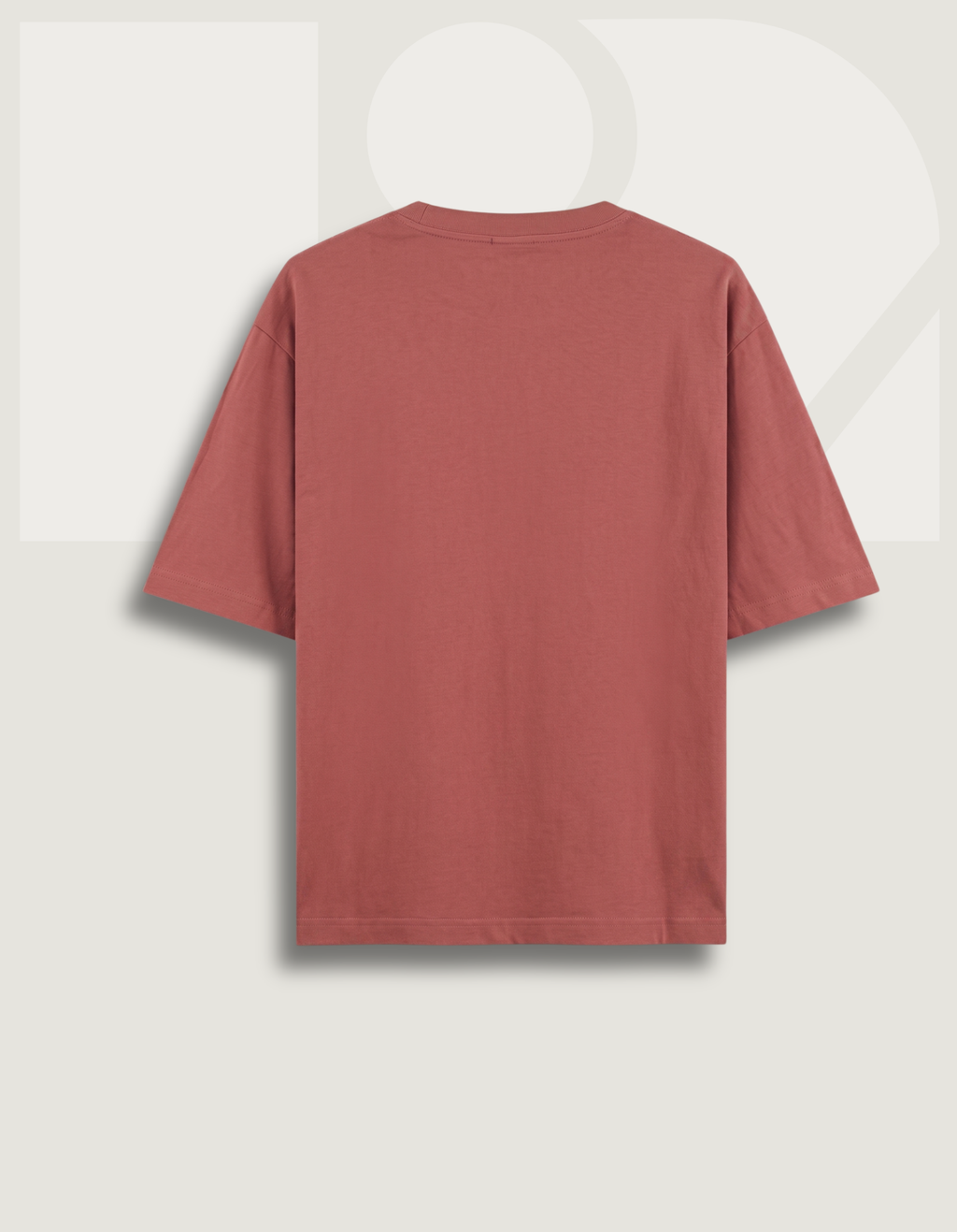 Premium Oversized Classic T-Shirt Summer Essential Coral