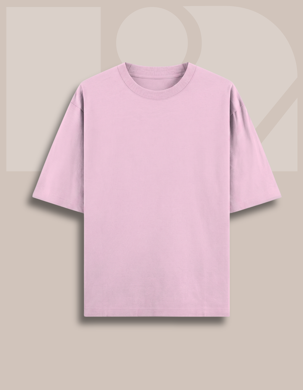 Premium Oversized Classic T-Shirt Summer Essential Baby Pink