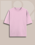 Premium Oversized Classic T-Shirt Summer Essential Baby Pink