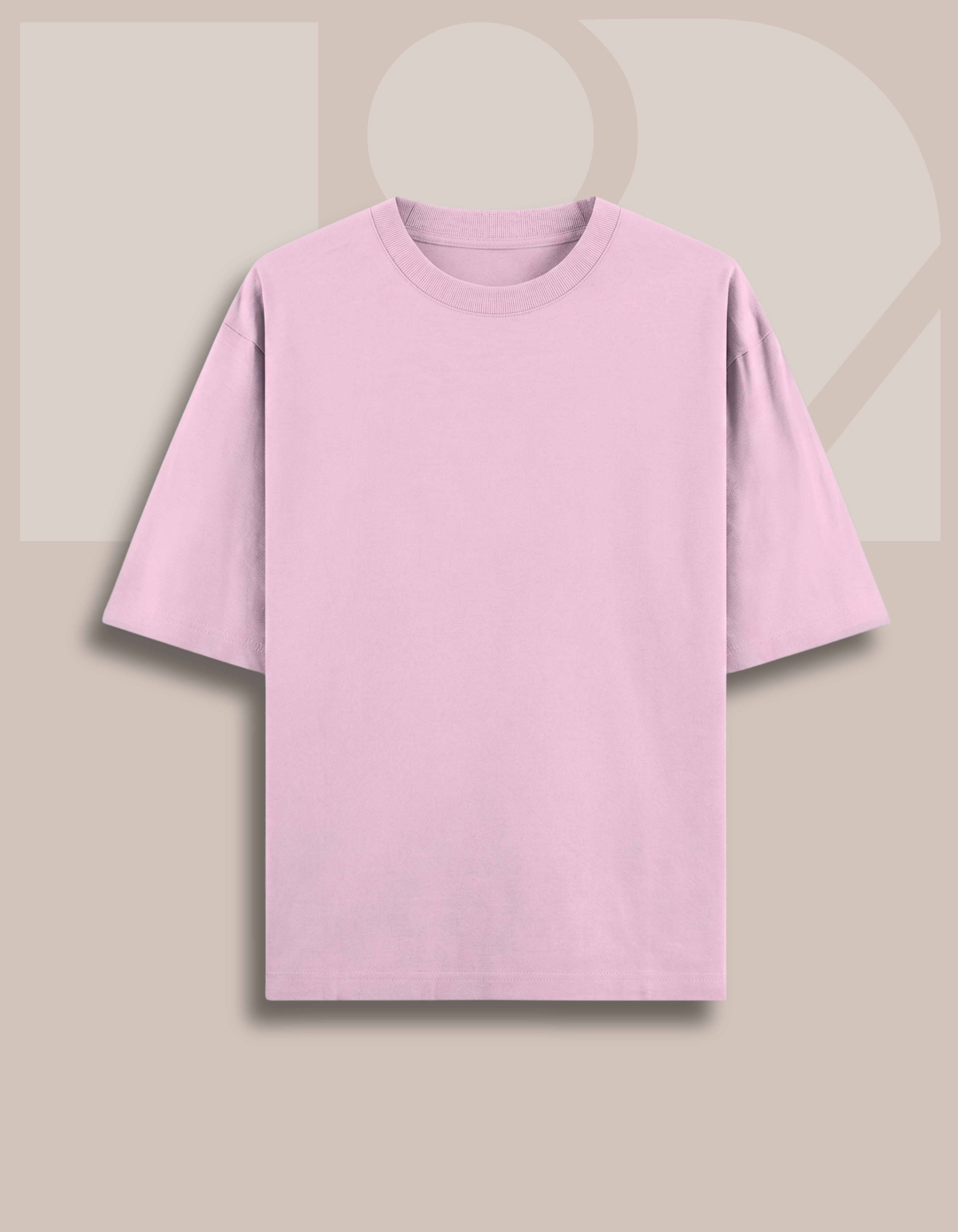 Premium Oversized Classic T-Shirt Summer Essential Baby Pink