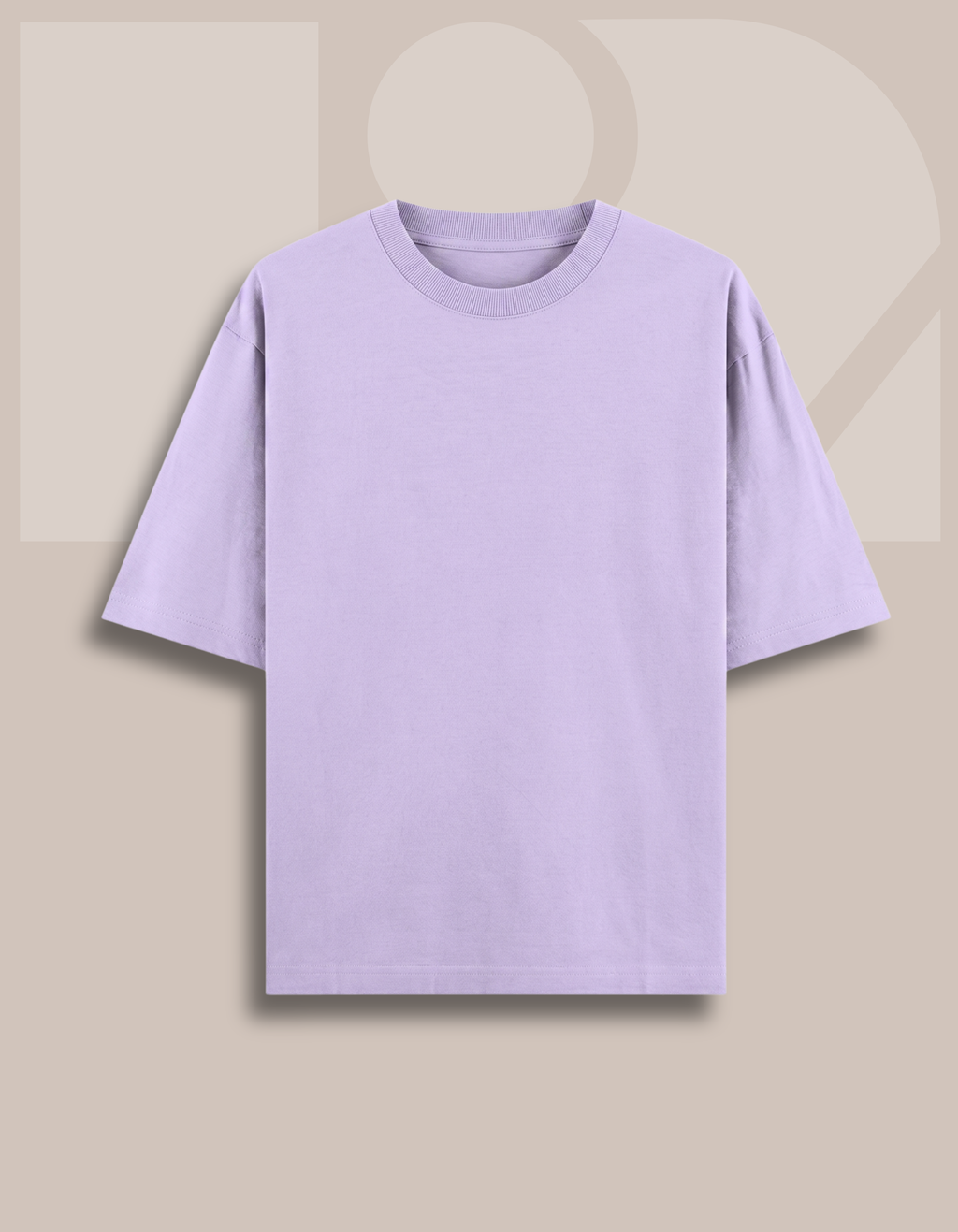 Premium Oversized Classic T-Shirt Summer Essential Lavender