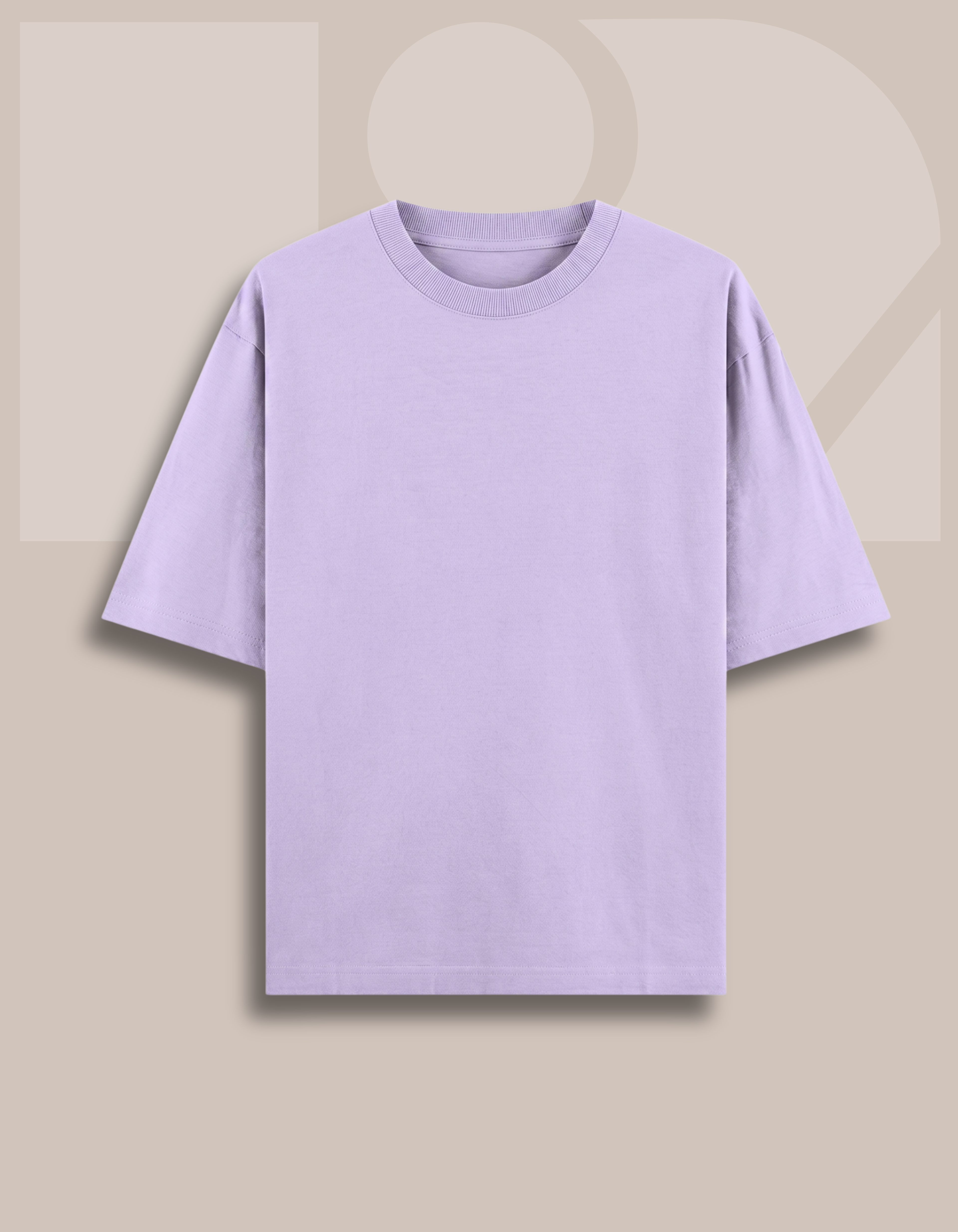 Premium Oversized Classic T-Shirt Summer Essential Lavender
