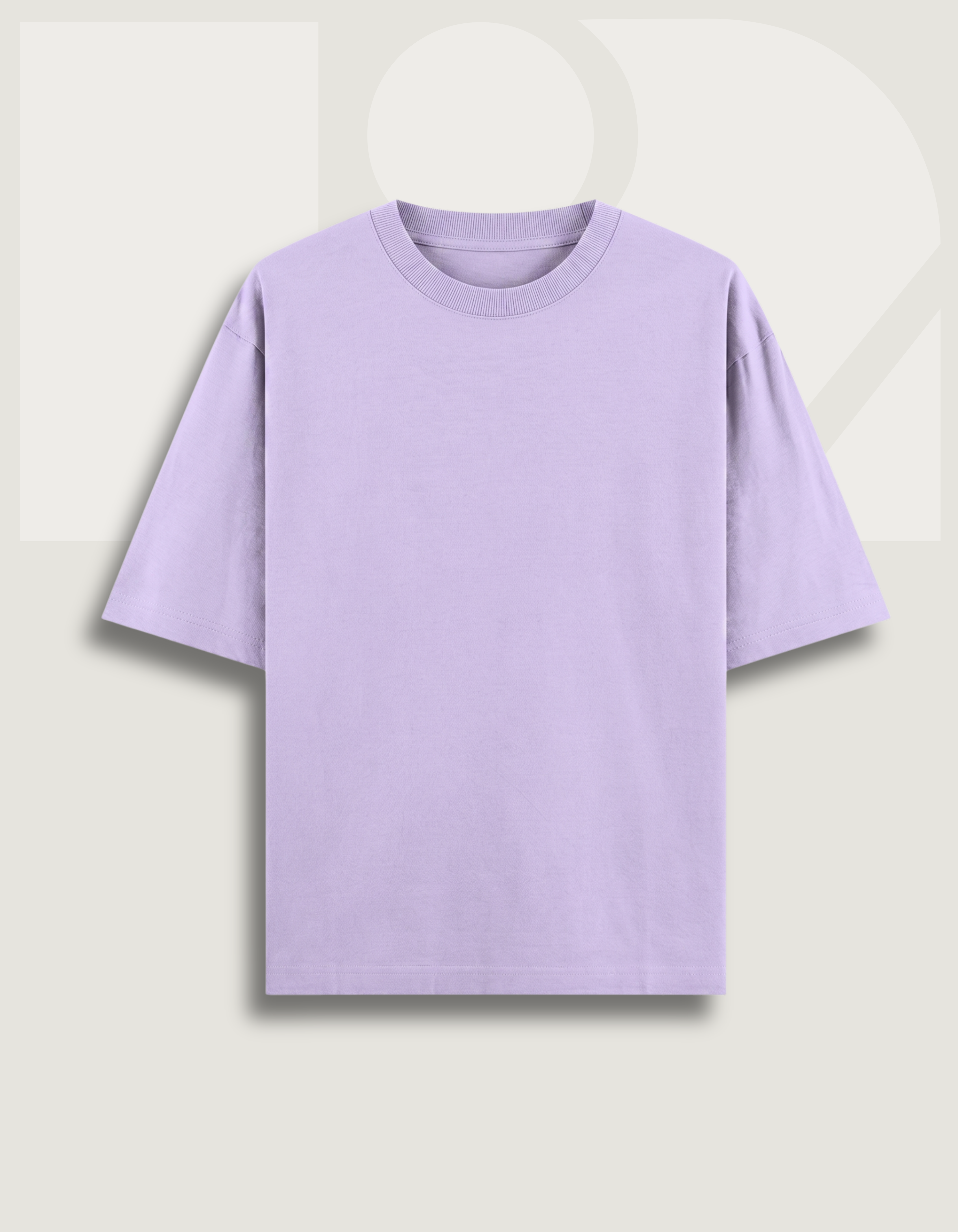 Premium Oversized Classic T-Shirt Summer Essential Lavender