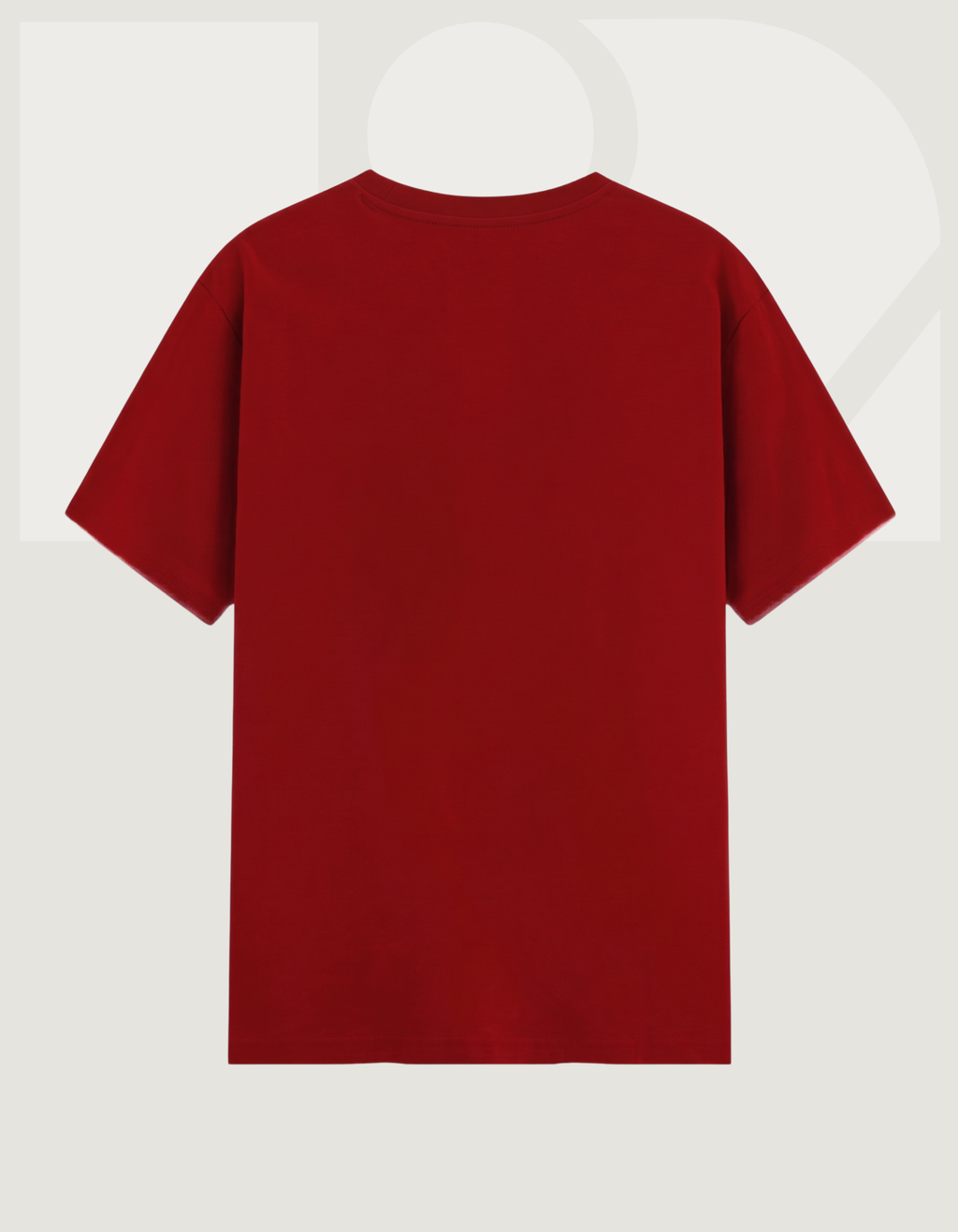 Premium Cotton Stretch T-Shirt – Classic Red