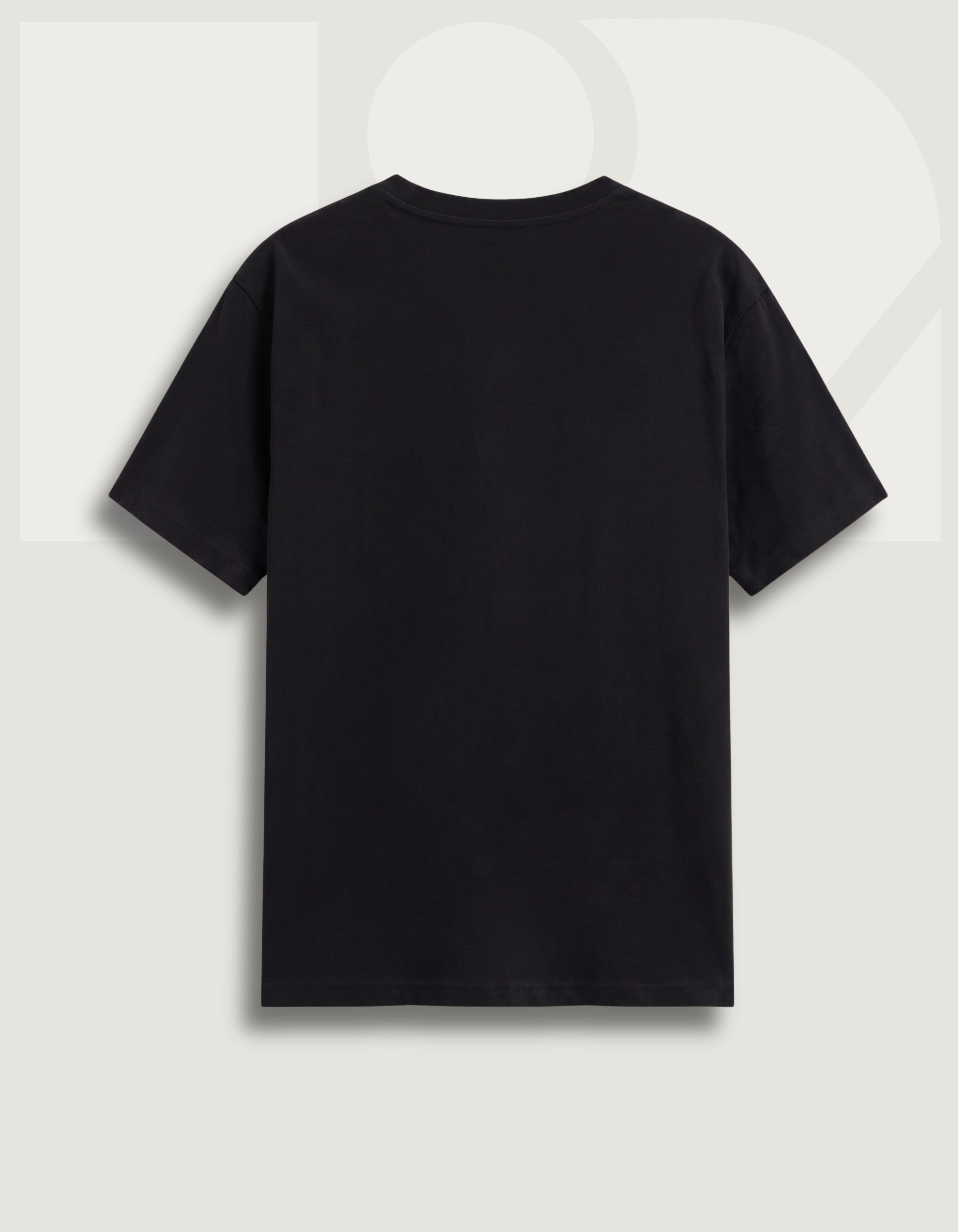 Premium Cotton Stretch T-Shirt – Black