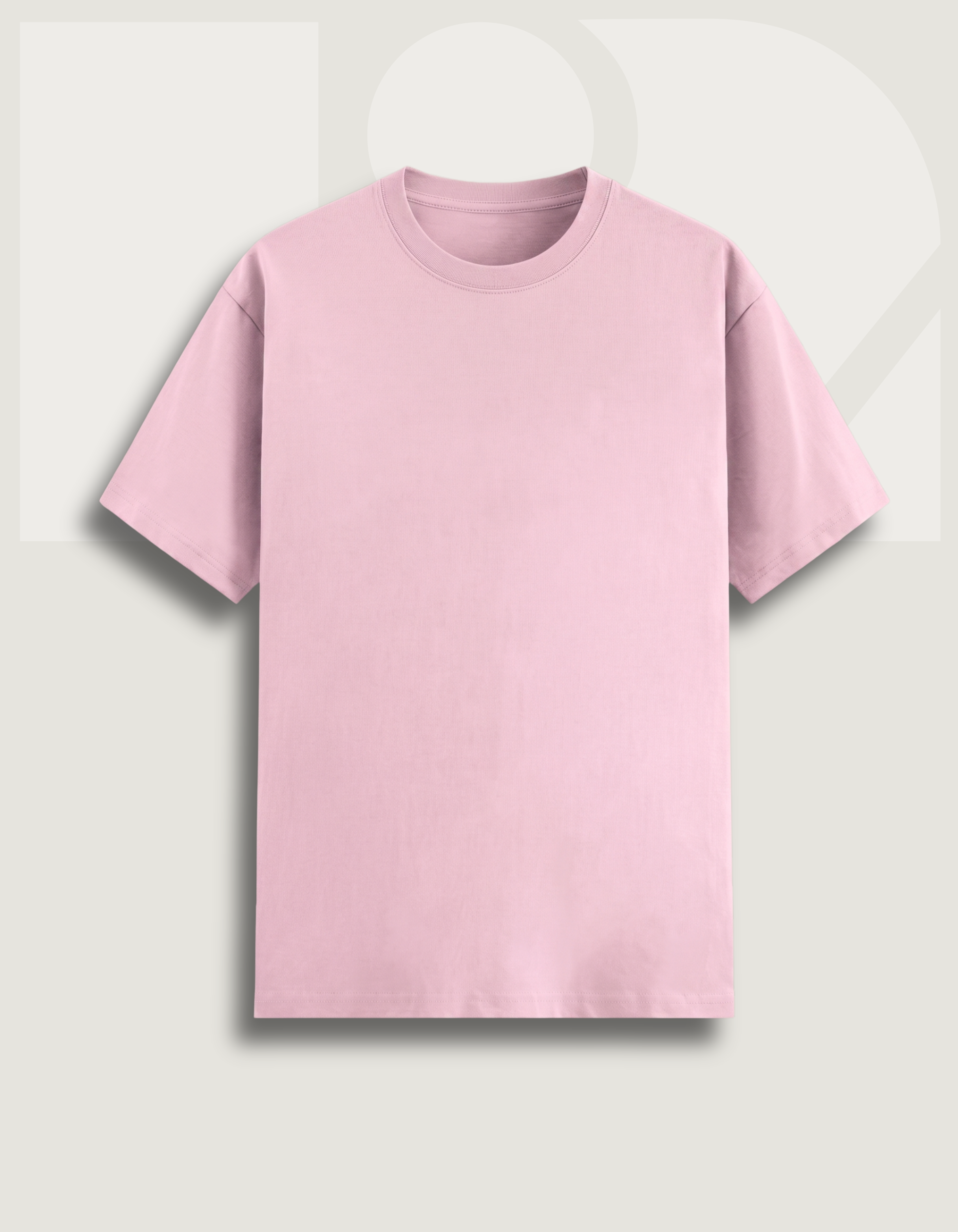 Premium Cotton Stretch T-Shirt – Baby Pink