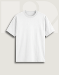 Premium Cotton Stretch T-Shirt – White