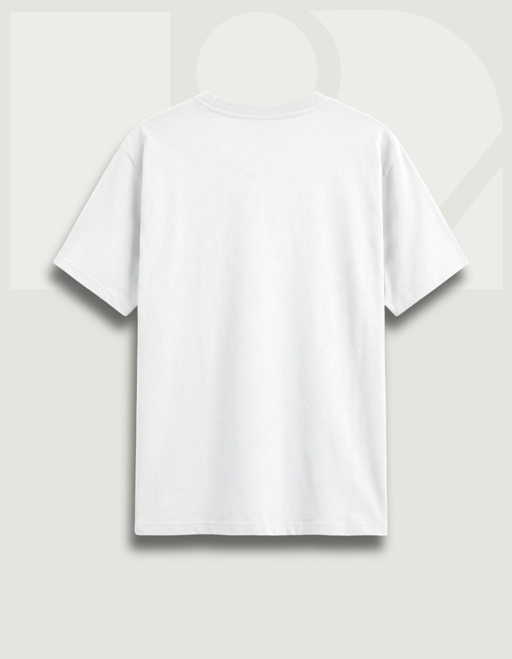 Premium Cotton Stretch T-Shirt – White