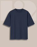 Everyday Oversized T-Shirt – Navy Blue
