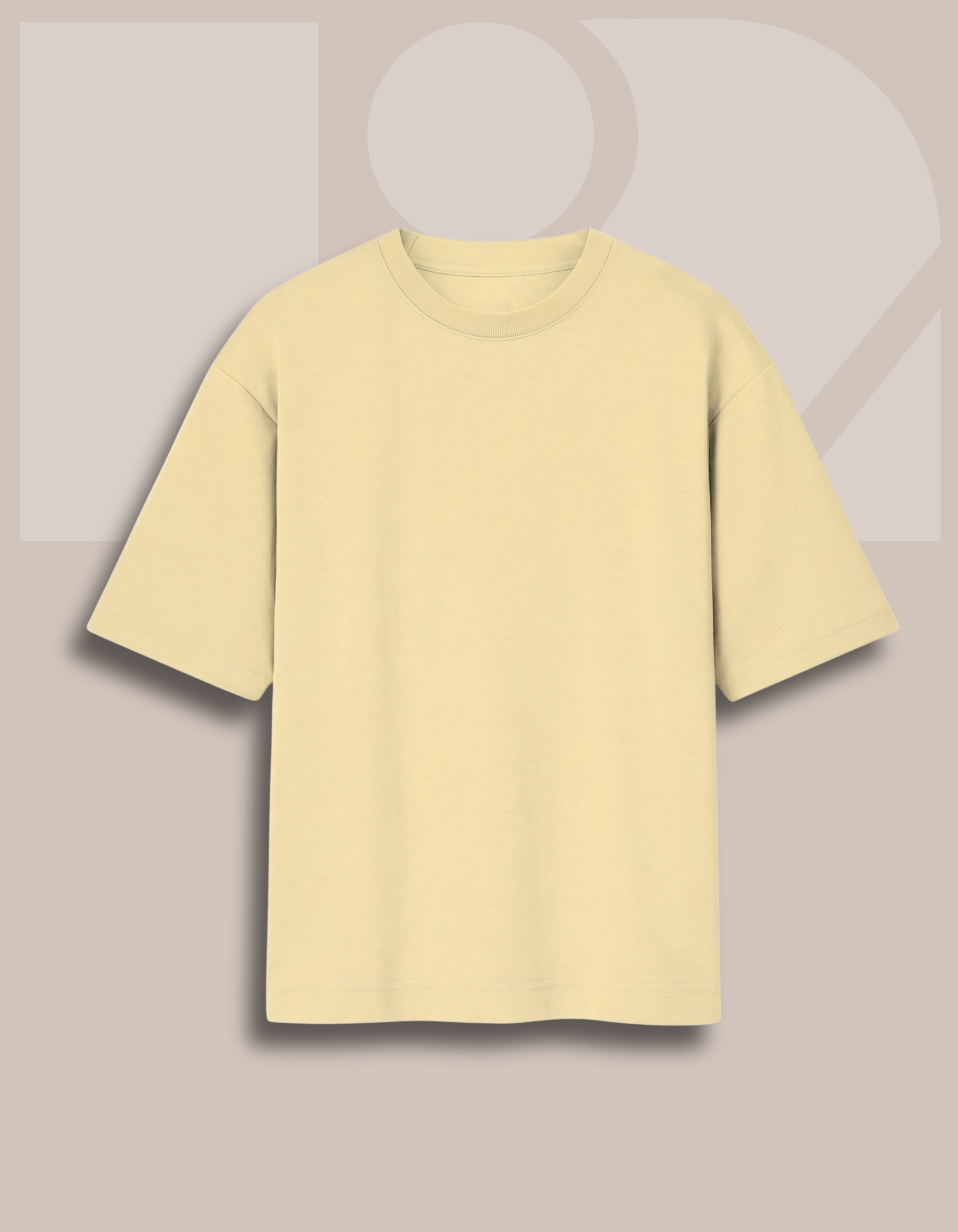 Everyday Oversized T-Shirt – Beige