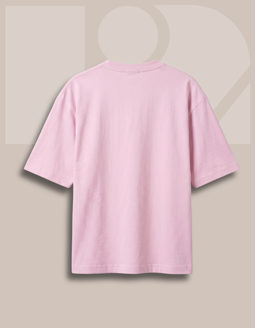 Everyday Oversized T-Shirt – Baby Pink