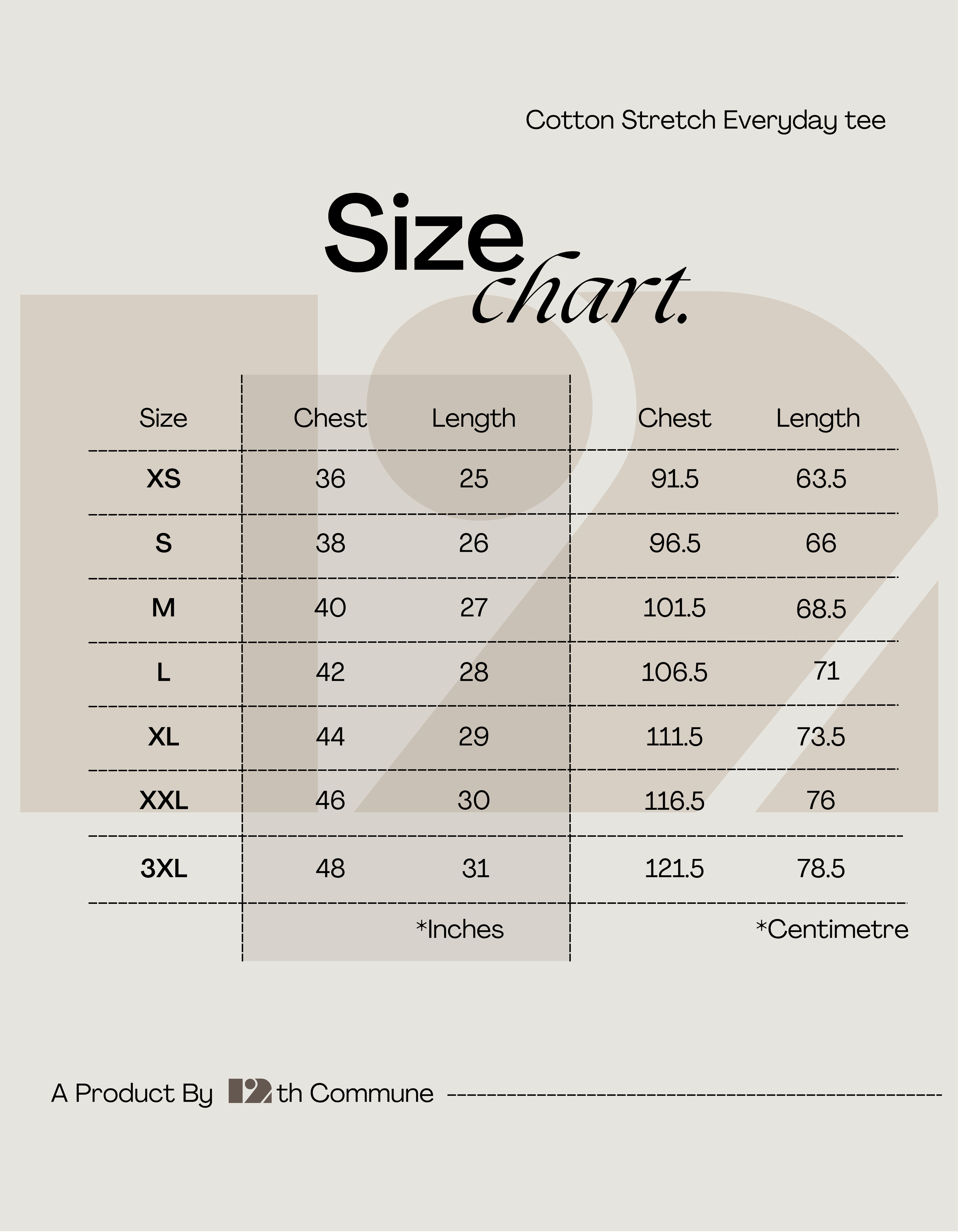 Premium Cotton Stretch T-Shirt – Black